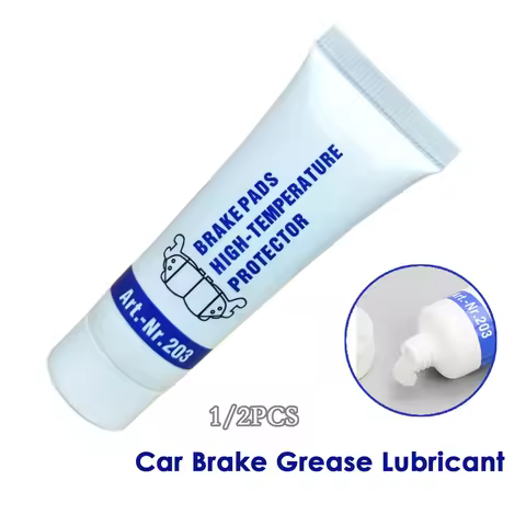 Brake Pads Grease Brake Grease Lubricant Brake Fluids 15g Wide Temperature Range Automotive Assembly