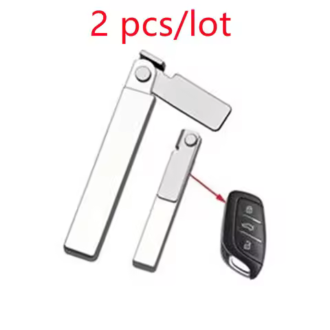 2pcs/lot Emergency Key Blade XYS082 for 2017 2018 MG/Roewe RX3 RX5 I5 I6 550 ER6 HS ZS