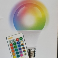 7 Watt Colorful Bulb RGB Remote 7W LED Bulb RGBW E27
