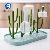 BO Baby Bottle Drain Rack Creative Durable Baby Care Product Cup Storage Rack Removable Multi-function Leak-proof Storage Drying Rack