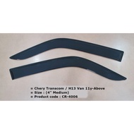 Chery Transcom / H13 Van 11y-Above Door Visor / Window Vent Visor Deflecters