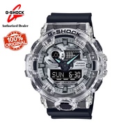 Casio G-Shock 💯(Ori) Transparent Black Jelly GA-700 / GA-700SKC / GA-700SKC-1ADR / GA700 /GA700SKC