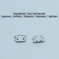 Konektor Cas Universal Lenovo / Infinix / Hotwav / Xiaomi / Advan