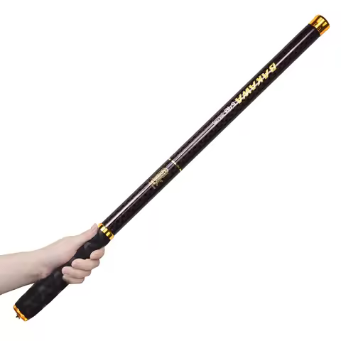 BAKAWA Stream Fishing Rod 3.6M/3.9M/4.5M/5.4M/6.3M/7.2M Telescopic 100% Carbon Fiber Pole Travel Tac