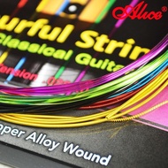 Reese Alice A107C Color Classical Guitar Strings Nylon Strings Colorful#丽丝Alice A107C Color Classica