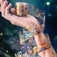 Journal GO 4x200cm Strange Fairytale World PET Tape Collage Material DIY Calendar Greeting Card Phot