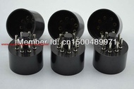 10pcs* 8 pin bakelite tube socket for KT88， 6SN7，EL34， 6L6， 6CA7
