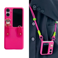 【Fold case】For OPPO Find N2 Flip Casing For Girl Shockproof Lens Protector Case