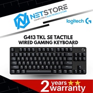 LOGITECH G413 TKL SE TACTILE WIRED GAMING KEYBOARD - 920-010448