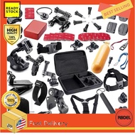 Hot Deal 44 in 1 Action Camera Mounting Accessories Kit Compatible with GoPro Hero 4 SJ4000 SJ5000 S