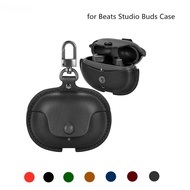 Case for Beats-Studio Buds 2021 Luxury Leather Anti-shock Protector Cover Headphone Accessories for 