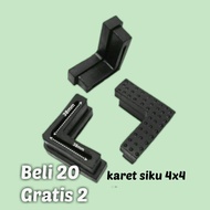 SIKU 4x4 angle rubber legs, furniture guard, anti-scratch furniture protector
