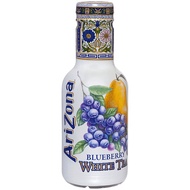 Arizona Tea, Blueberry white tea 500mL