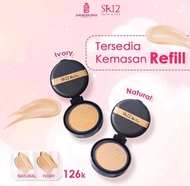 REFILL CUSHION SR12 - ISI ULANG BEDAK CUSHION SR12 / BEDAK CUSHION GLOWING DAN TAHAN LAMA ANTI AIR