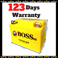 [Ready Stock] BOSSku YTZ5S-BS YTZ5S YTZ4 YTZ4V Motorcycle Battery BATERI MOTORSIKAL Murah & Tahan La