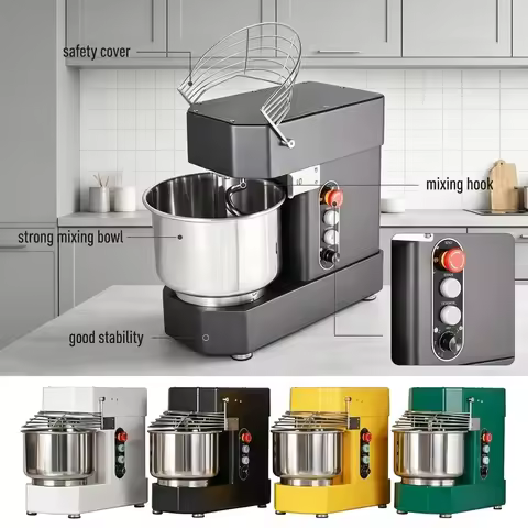 5kg 8kg 10kg 12kg 15kg 20kg 25kg 50kg 100kg Baking Equipment Pizza Mixer Spiral Mixer Bread Machine 