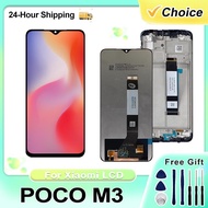 6.53" IPS For Xiaomi POCO M3 LCD M2010J19CG M2010J19CI Touch Screen Digitizer For Redmi 9T Display M