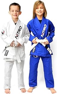 Kids Evolution Brazilian Jiu Jitsu Gi | Lightweight 380gsm | IBJJF Approved Kids BJJ Gi