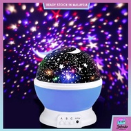 READY STOCK Romantic LED Starry Night Sky Galaxy Projector Lamp Star light Bedroom Universe