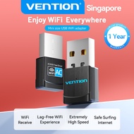 Vention Wifi Adapter USB 2.0 Wireless Wireless Network Card 2.4GHz 150Mbps For PC/Desktop/Laptop