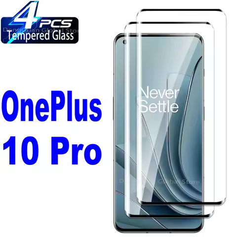 1/2/3/4Pcs Tempered Glass For OnePlus 10 Pro Screen Protector Glass Film