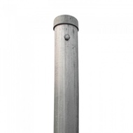 Ultragalvanised Round Post Pole With Base Plate Tiang Pagar BRC Jenis Base Plate