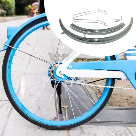 Full Wrap Stainless Steel Mudguard Bike Fenders for 20 Inch Folding Bike Maintenance Components