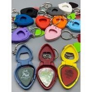 GANTUNGAN Guitar Pick Holder Keychain - Guitar Pick Holder without Guitar Pick