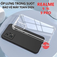 Shockproof Case for Realme 9/9i/9 Pro 5G Transparent Silicone,camera Protection| Top case