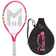 INSUM 17-25 inches Kids Tennis Racket for Aged 2-10 Boys & Girls | Multi-Color & Size Tennis Racquet