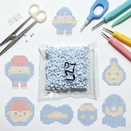 Perler 2.6mm Fuse-It Beads 10000pcs, Pixel Art Ironing Beads, DIY Puzzle Craft, Keychain Toy Chain B