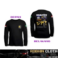 Pama Persada Komatsu HD 785 v2 DB Long Sleeve Distro T-Shirt