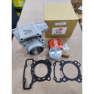 《100% ori Redleo》Honda Rs150 Rsx Ceramic Racing Block Forged Piston 63mm 65mm Red Leo ESR