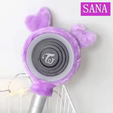 Kpop Twice Lightstick Cover Plush Protective Decoration TWICE 4TH WORLD TOUR III CANDY BONG Z Light 