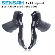 SENSAH STI 2 x 11 Speed Double Shifters Road Bike Bicycle Lever Brake Derailleur For Shimano R5800 6
