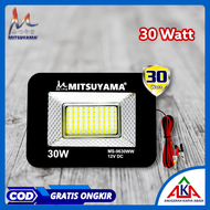 Lampu Sorot Tembak DC MITSUYAMA 10 / 20 / 30 / 50 Watt Cool White IP65