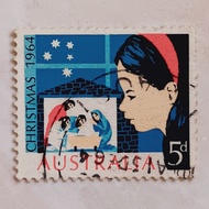 (AA) Australia Christmas Stamp 1964 5 penny Used