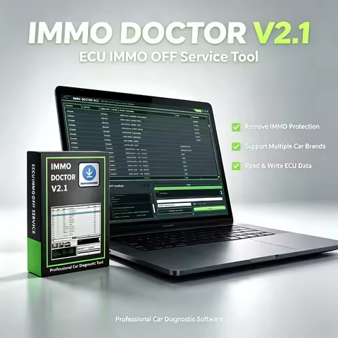 IMMO DOCTOR V2.1 Free Keygen Immo Off ECU Software Delete ECU Chip Files Fit For SIM2K MT38 ME17.9.2