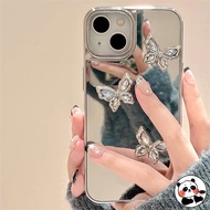 Luxury Mirror Phone Case For Redmi 14C 14R 13 13R 13C 12C 12R 11A 10A 10C 9A 9C NFC A3 4G A2 A1 Plus
