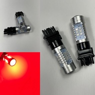 Red Light 3157 LED Turn Signal Bulb 21 Lights 3030 Reversing Brake Front Fog