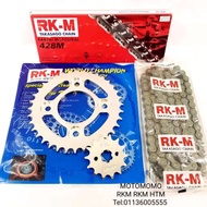428 CT115 CT115S MODENAS RKM SPROCKET SET MOMO20