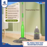 Magic Twist Mop - Practical 2-in-1 Floor Mop Dry & Wet Mop/ Simple Rotating System/