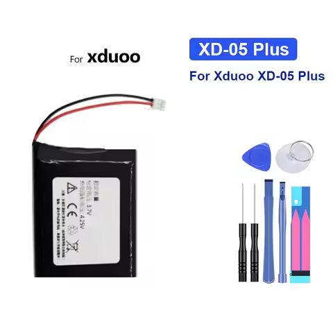 High Capacity Battery 5000mAh for XDUOO X3 II XD-05 Plus Music Player Portable batteries