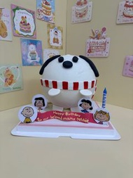 Snoopy扑扑蛋糕（6吋）$450