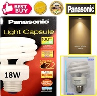 Panasonic Tornado Bulb - E27 (18W) (3000K Warm White)