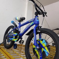 Sepeda Anak Sepeda BMX 18 inch TRENDY BAN JUMBO ( Warna Biru )