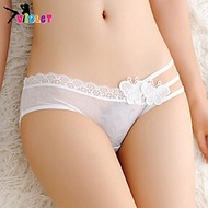 Quần Lót Nữ Thoáng Khí, Gợi Cảm Thiết Kế 3 Dây Phối Bướm - Quần Lót Siêu Mỏng
