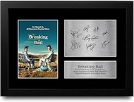 HWC Trading FR A4 Breaking Bad Cast Bryan Cranston Aaron Paul Gifts Printed Signed Autograph Photo f