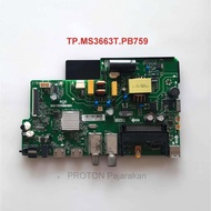 MESIN Hisense 32N50 HTS LCD 32N50HTS LED TV Mainboard BOE PCB Machine TP.MS3663T.PB759 Mobo Acoustic