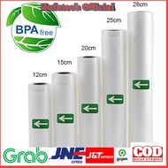 Vacuum Sealer Storage Bag Plastic Bags Various Sizes 1 Roll - HK-07 - Transparent - 7RHZ54TP Vacuum 
